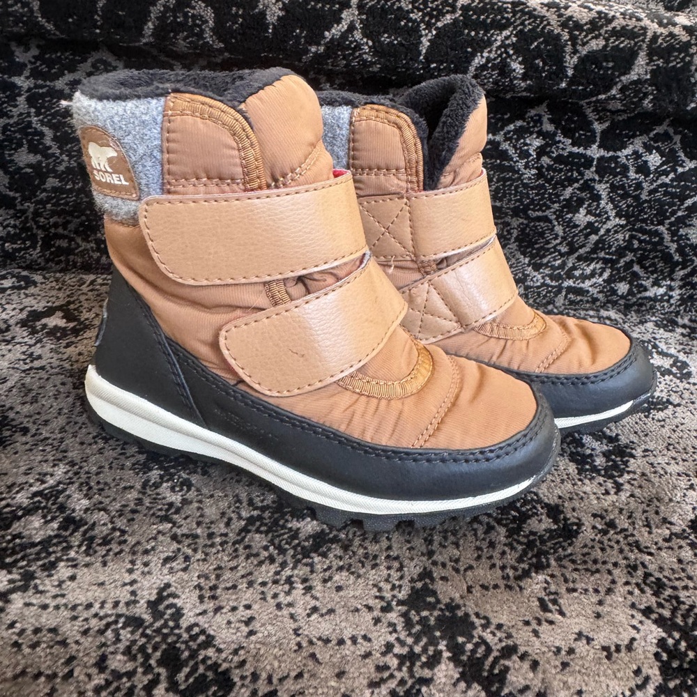 Sorel Kids Brown and Black Boots